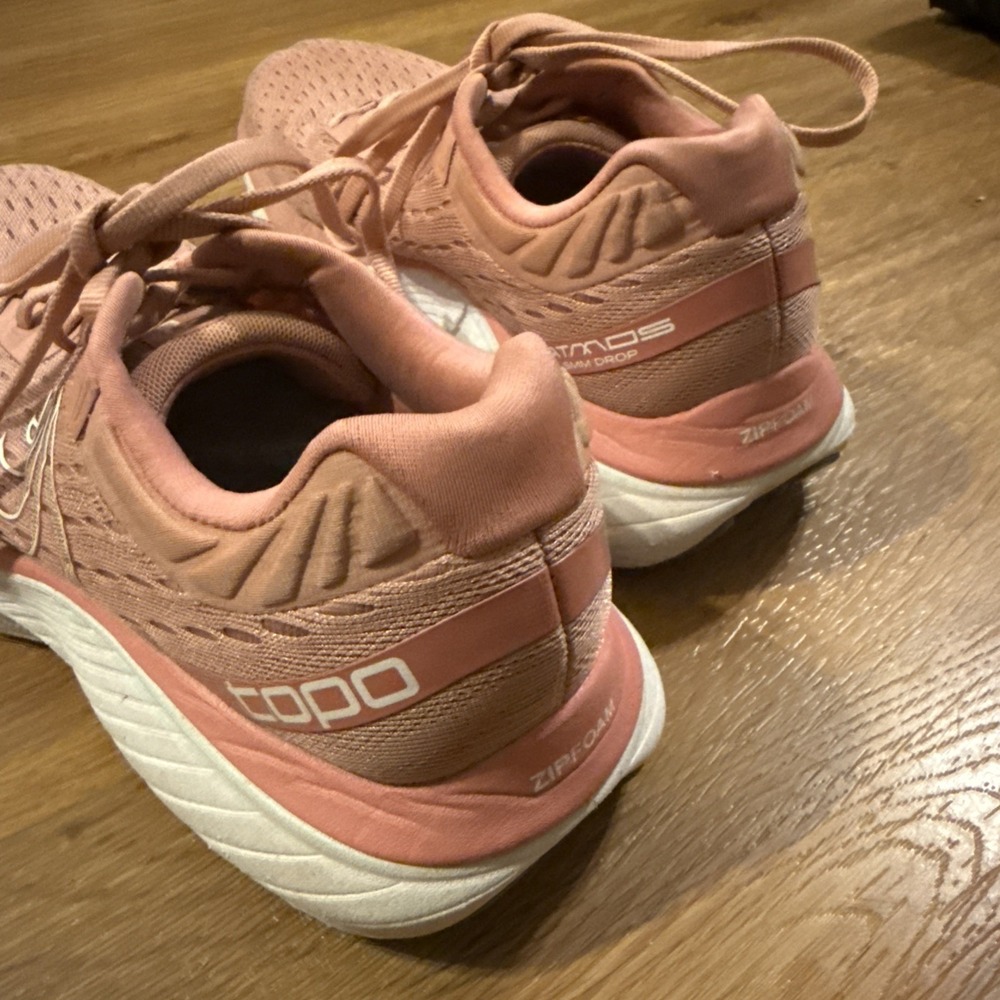 Topo Athletic Sneakers Women 8.5M Atmos Running Shoes Dusty Rose Road 5MM Drop - Picture 6 of 16